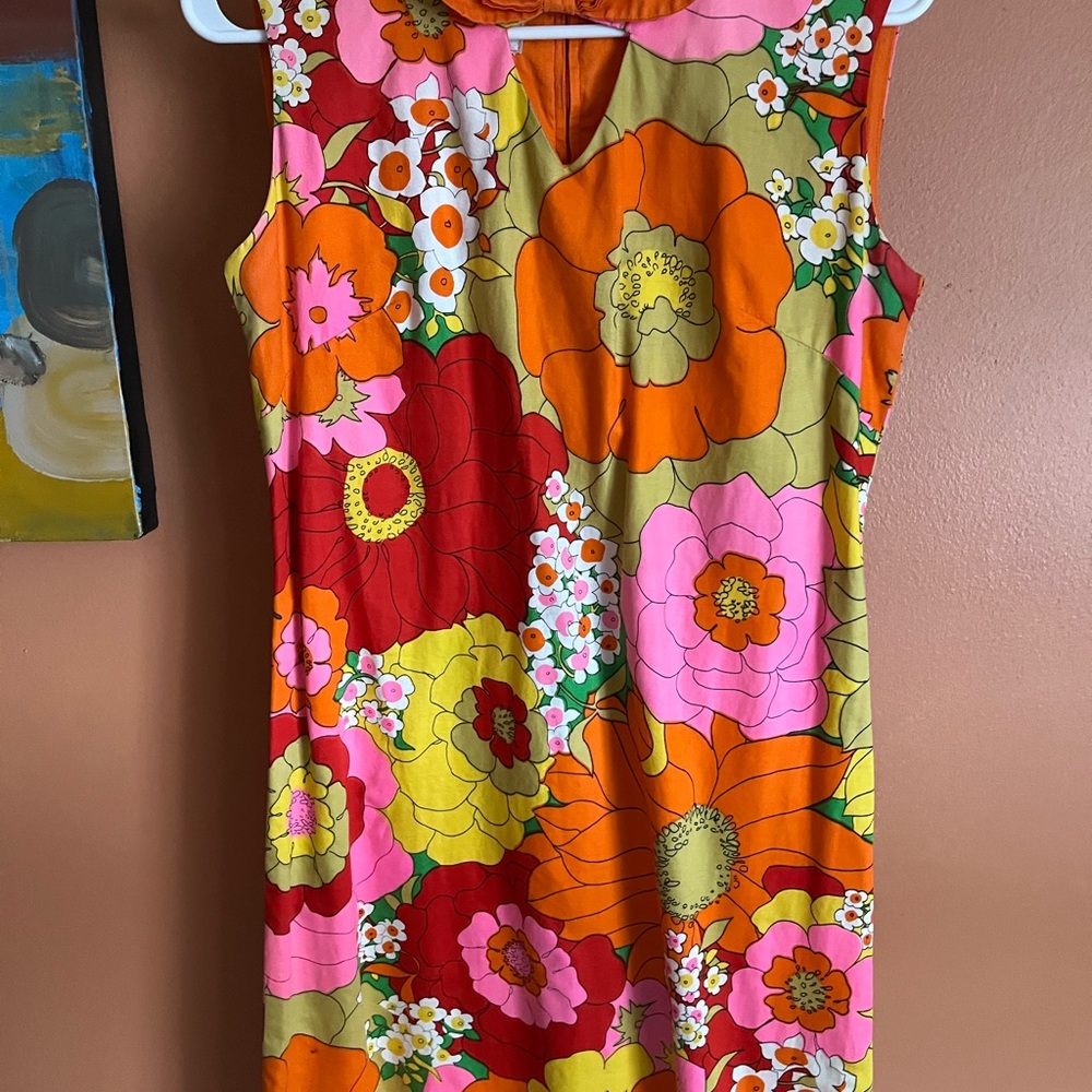 Alice of California mod mini dress